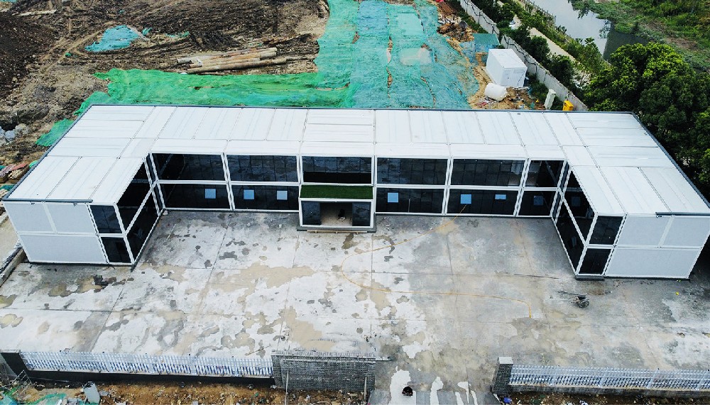 南京建工燕子矶打包箱办公楼项目