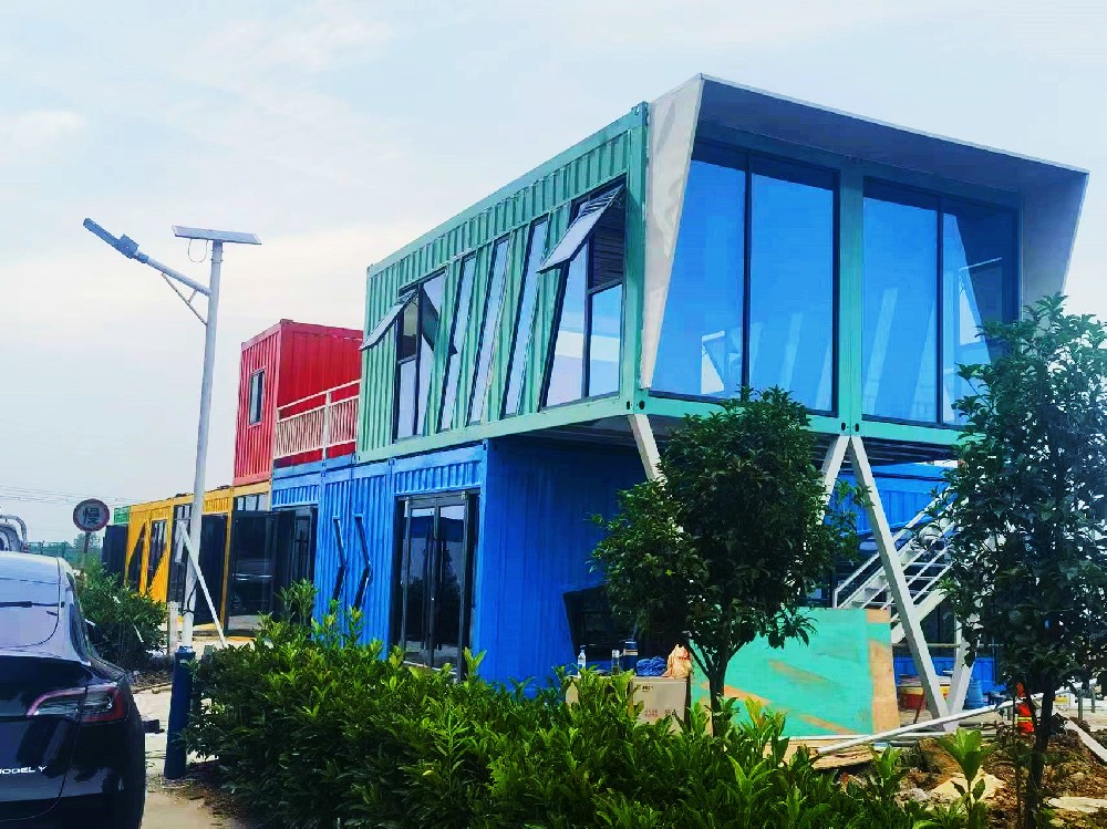 南京味洲航空食品创意集装箱食堂